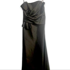 Vintage Bonny Black Formal Gown Dress